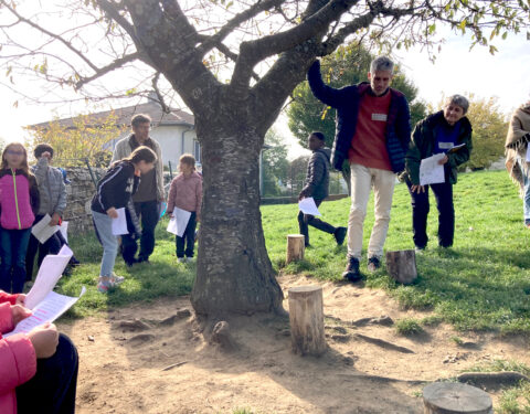 Semaine de la végétalisation des lieux éducatifs en Ardèche <br><p class=